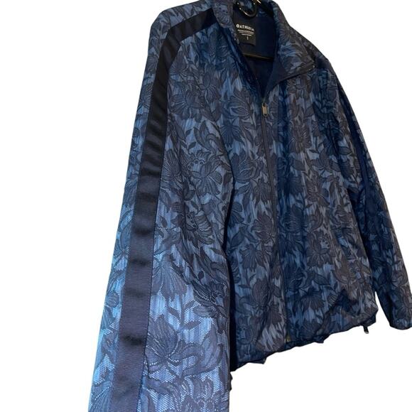 Athleta Sightseer Lace Jacket Blue Size Small - Picture 6 of 13